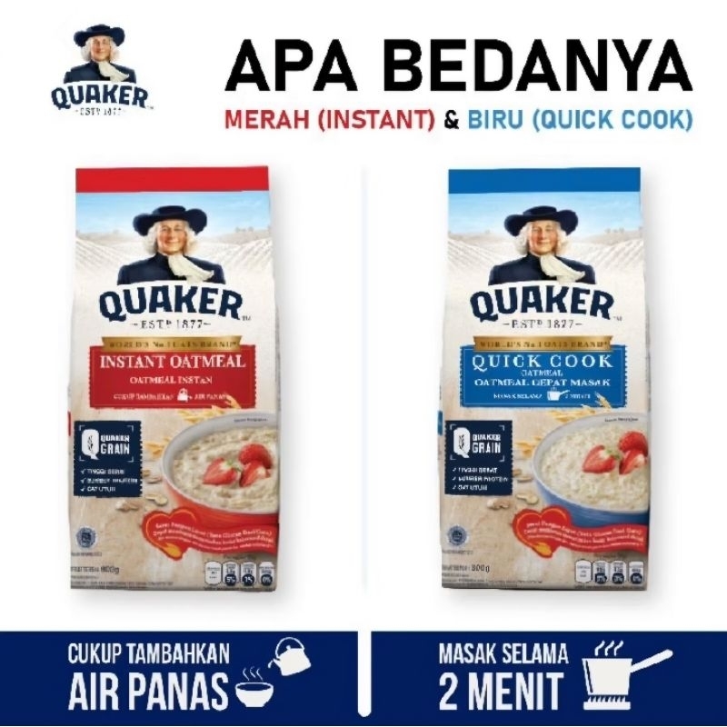 

QUAKER | OATMEAL Instant & Quick Cook