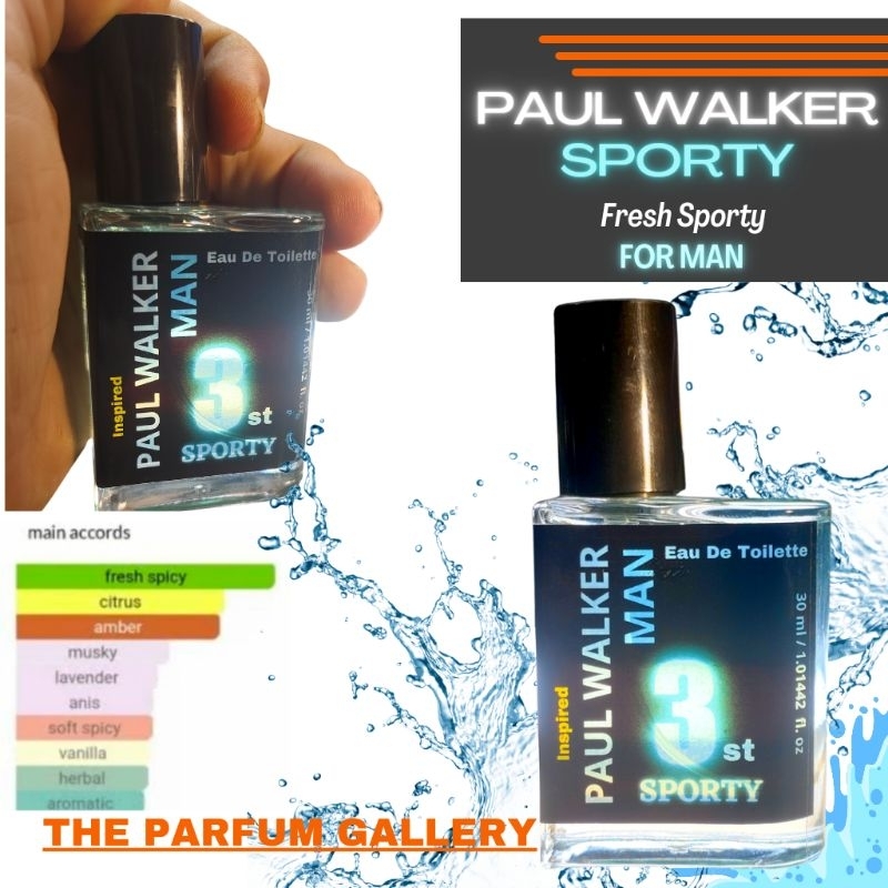 COD Parfum Inspired Pria Paul Walker Tahan Lama - Aroma Fresh Woody Maskulin