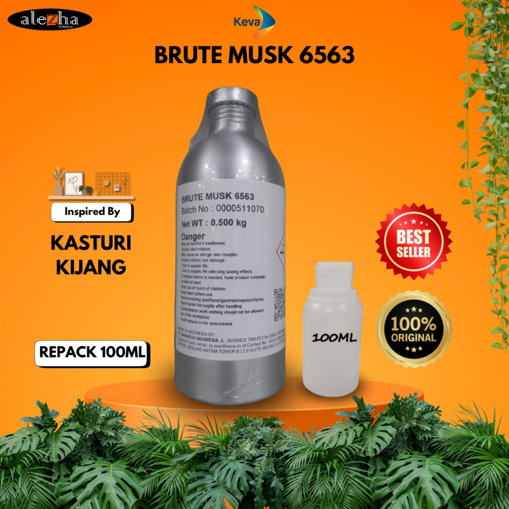 Bibit Parfum Murni BRUTE MUSK / KASTURI KIJANG (KEVA) 100ml REPACK