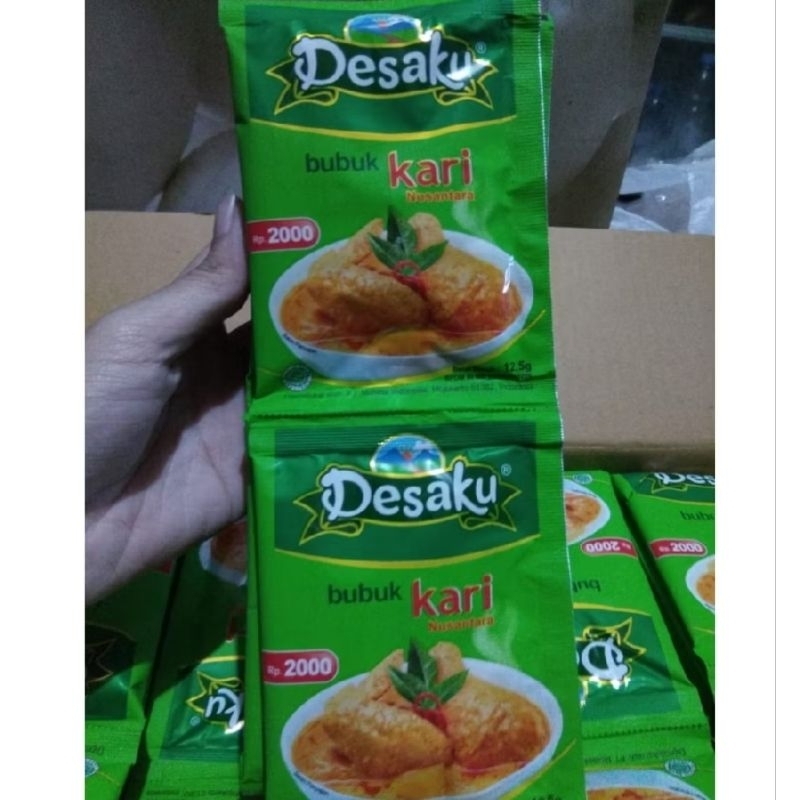 

DESAKU BUBUK KARI PER RENCENG ISI 10X12,5 GRAM