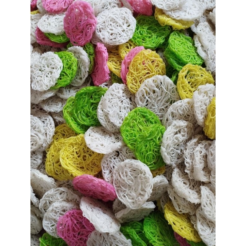 

KERUPUK RANGINING mentah siap goreng