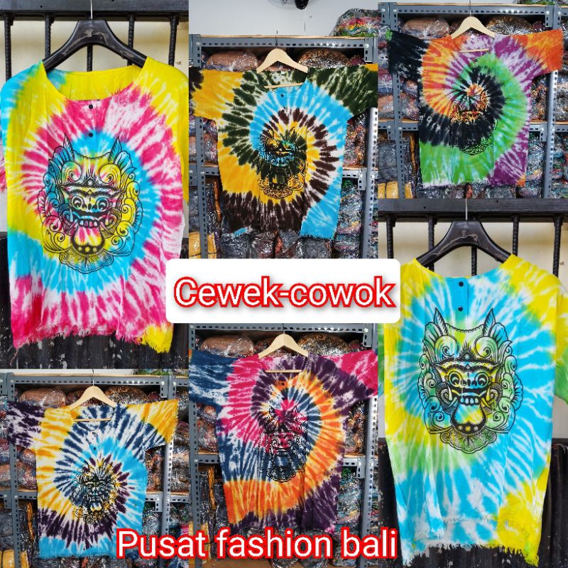 Atasan baju barong pelangi baju barong jumbo Baju bali barong dewasa