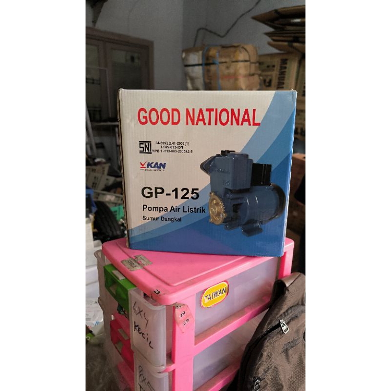 GOOD NATIONAL  Pompa Air GP 125 / Pompa Air GP125 National IMD SNI