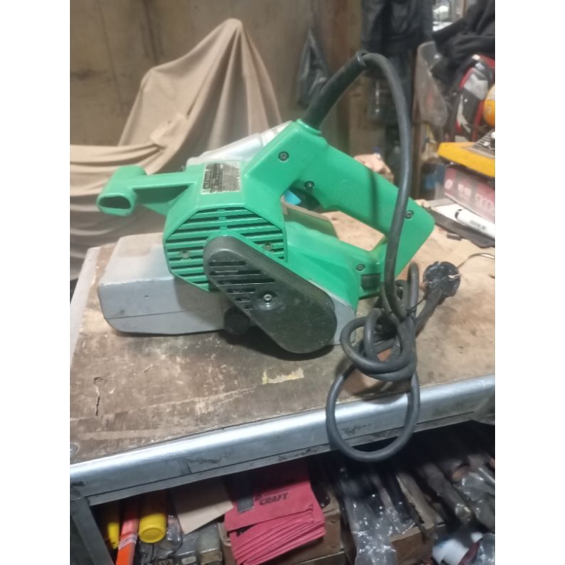 Mesin amplas belt sander SB-75 HITACHI (bekas)
