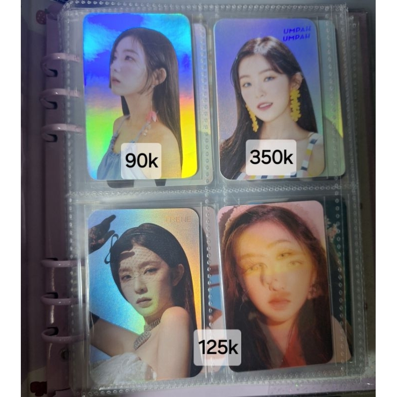 Red Velvet Irene Pc Photocard