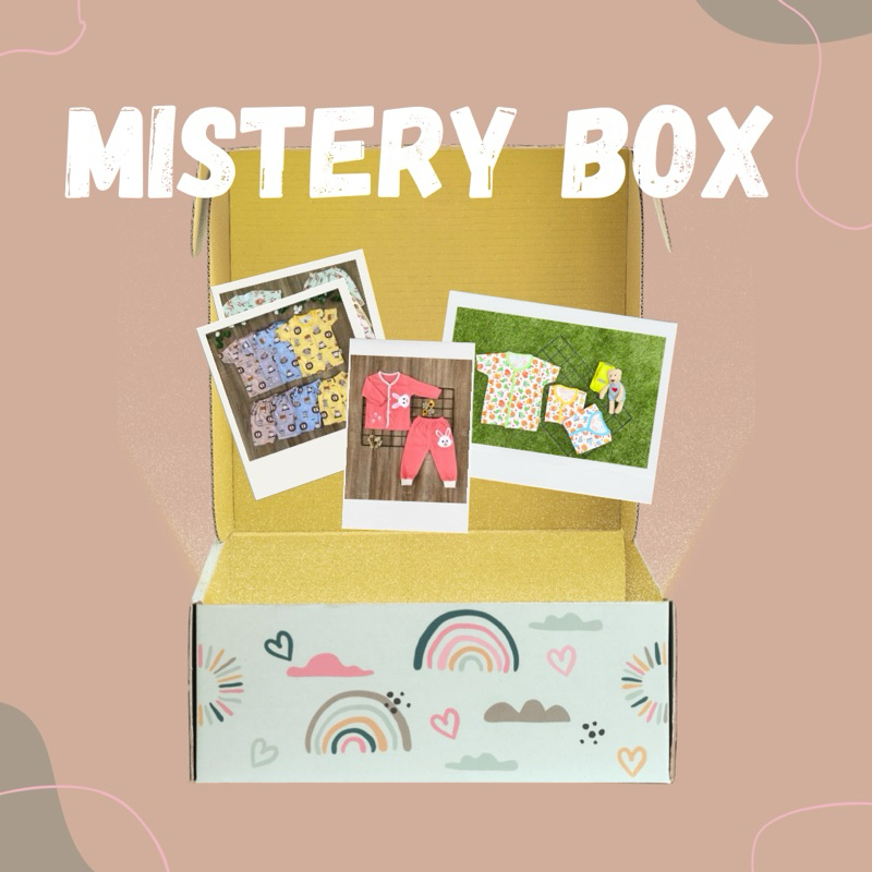 Mistery Box | Kenzy Baby | 5 item Baju dan Celana Bayi