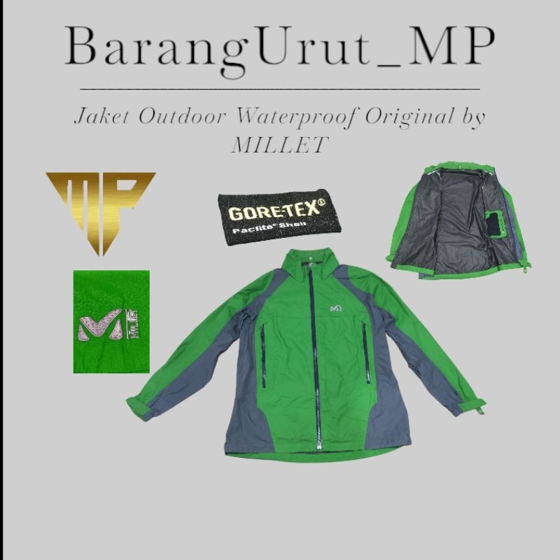Jaket Outdoor original brand MILLET Second