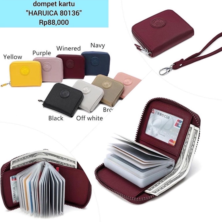 Menarik Dompet Haruica Wallet 8136 Original