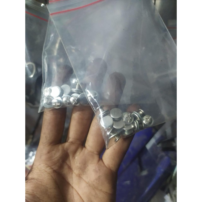 PAKU KELING BAUT HELM 5 set/10 pcs