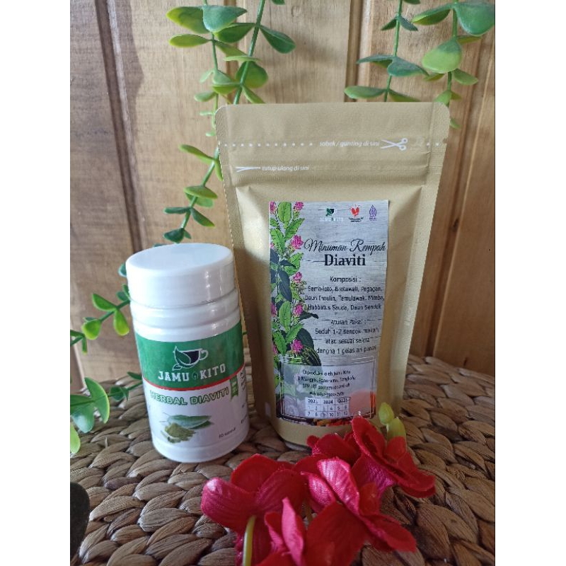 

Jamu Kito | Minuman rempah herbal Diaviti | Herbal Obat Diabetes Mellitus | Obat Kencing Manis | Obat DM | Obat Gula darah tinggi