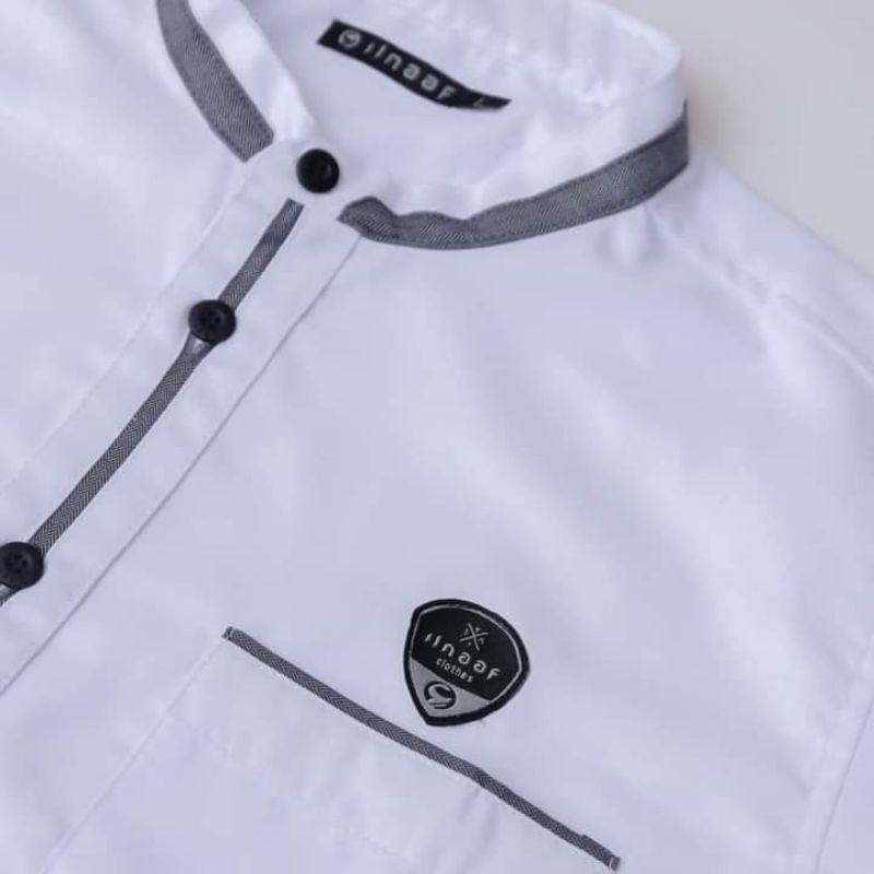 Koko Panjang Putih Ilnaaf