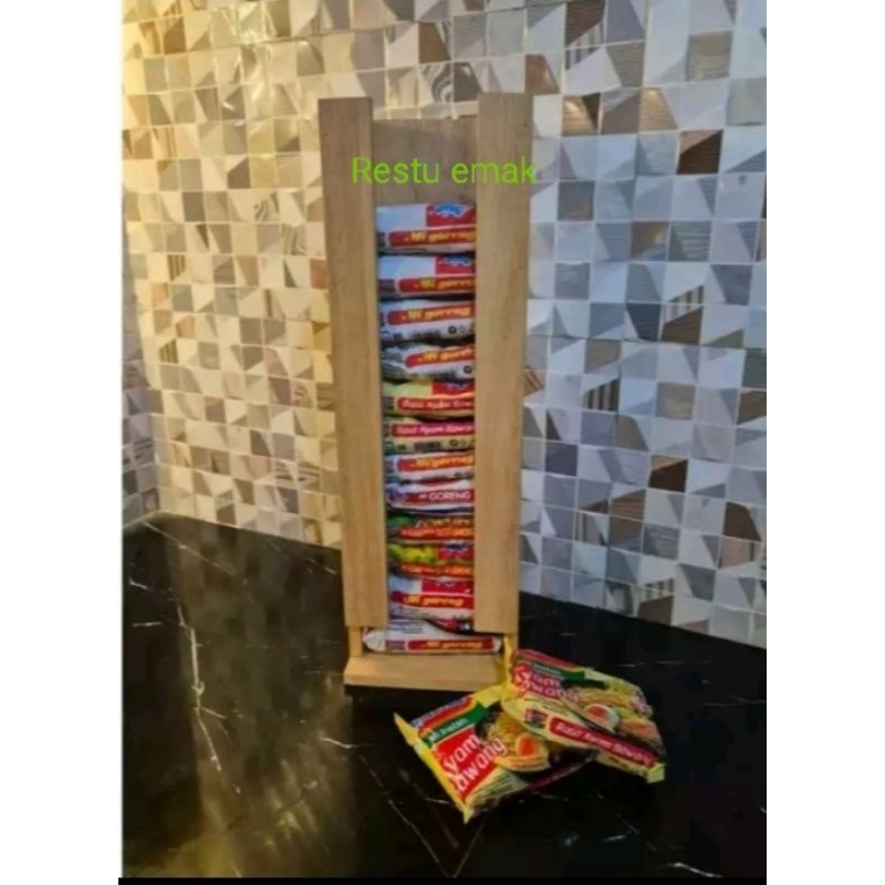 Rak mie instan_Penyimpanan mie_Displey mie instan