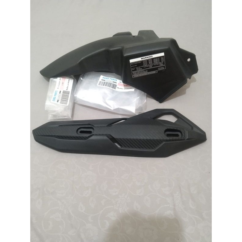 PAKET COD HUGGER AIRBLADE 2020-2023 PLUS TEMENG KNALPOT AIRBLADE BEAT CARBON