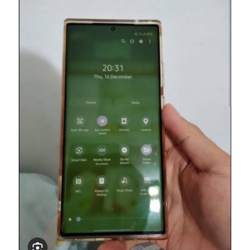 servis lcd greenscreen samsung note 20 & 20 ultra