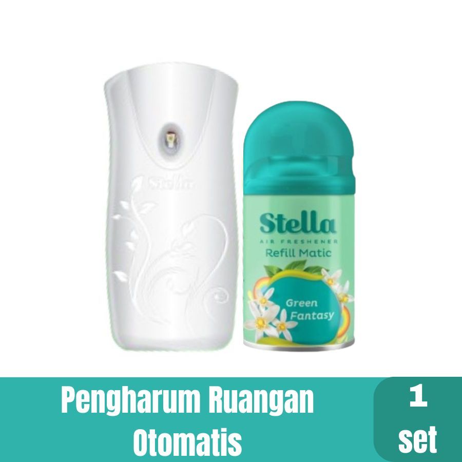 STELLA Matic Pengharum Ruangan Semprot Otomatis - Stella Matic Box Set