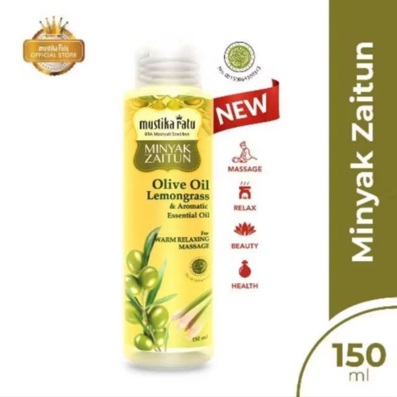 Minyak Zaitun Lemongrass & Aromatic Essential Oil 150Ml