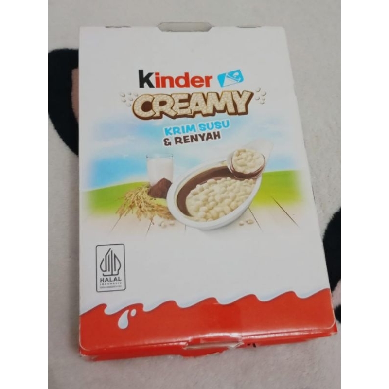 

kinder creamy 5BOX (1BOX ISI 12PCS) ED 14-02-2025