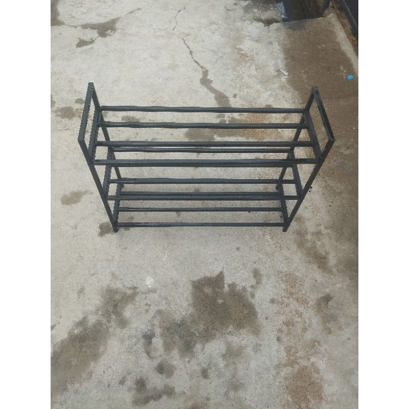 RAK SEPATU BESI / RAK SEPATU 3 SUSUN / RAK SEPATU / RAK SERBAGUNA / RAK BESI / RAK SEPATU BESI HOLLO