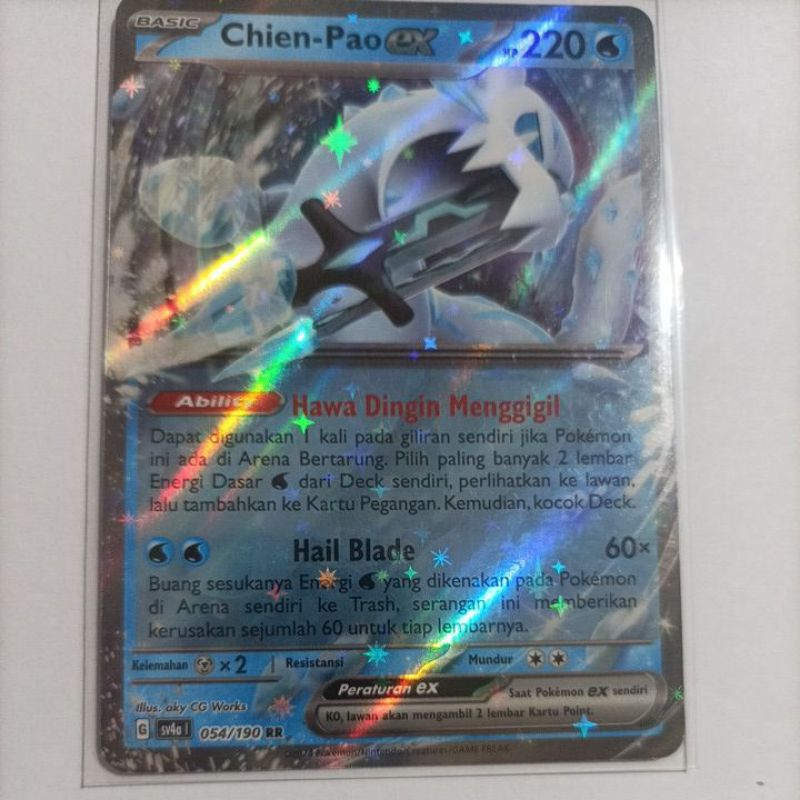 Chien-Pao ex 054/190 RR - Pokemon TCG Indonesia