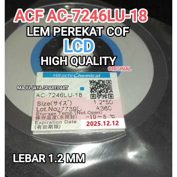 LEM IC COF LCD TV MONITOR LED TV LCD TV LEM PEREKAT LEM ACF AC LEM FLEKSIBEL LCD TV