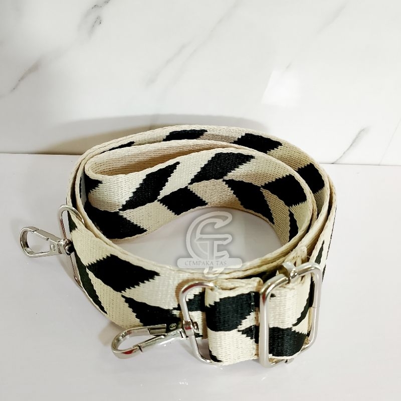 Mode premi tali tas zebra 4cm/strap bag fashion