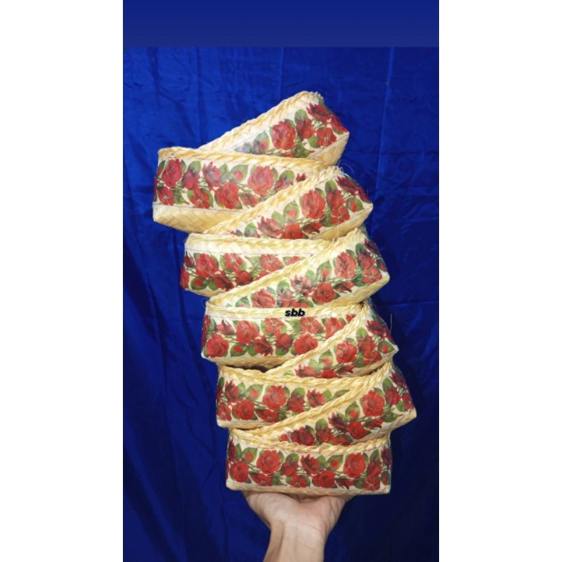 satuan sbb Kepe sodan bambu uk. 16-17cm (kualitas biasa)