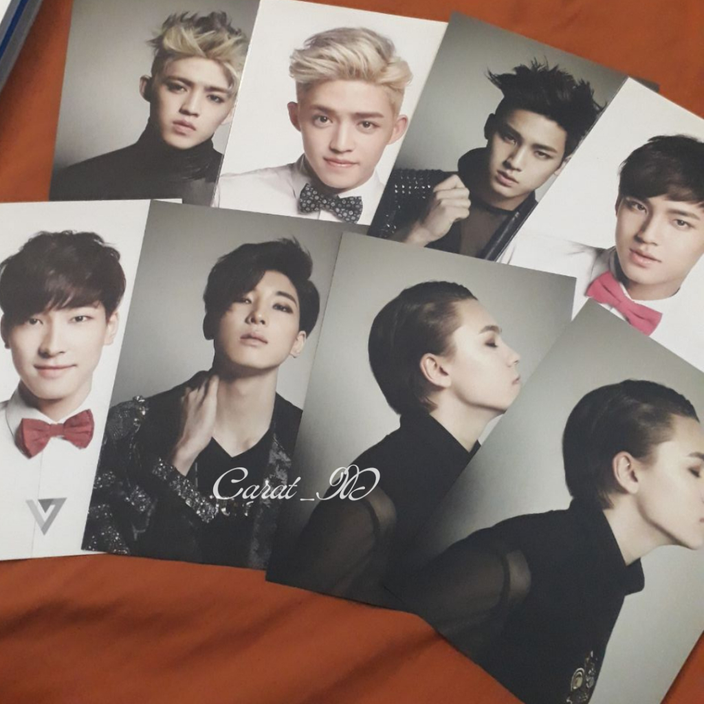 [READY] OFFICIAL KPOP SEVENTEEN ALBUM PHOTOCARD 17 CARAT HIP HOP UNIT HHU S.COUPS WONWOO MINGYU VERN