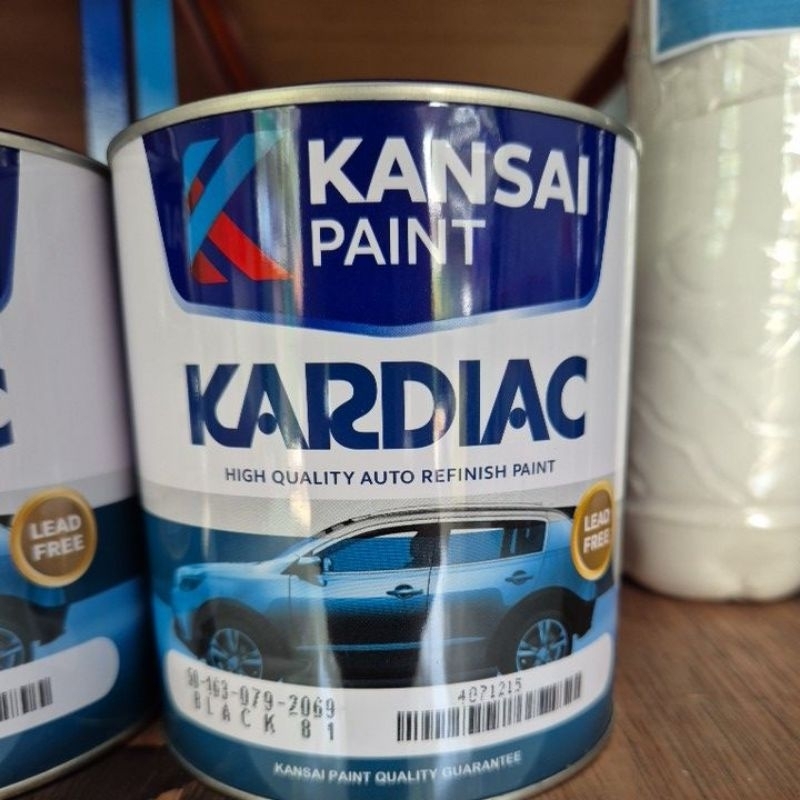 Cat Duco Kardiac Black 81 Hitam Pekat 1Kg