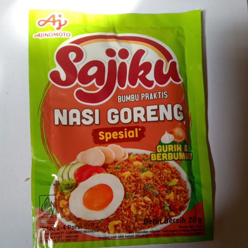 

SAJIKU BUMBU PRAKTIS NASI GORENG SPESIAL 20 G