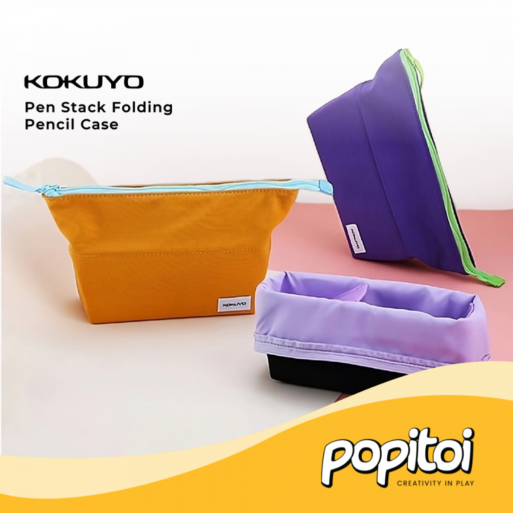 

Kokuyo Pen Stack Folding Pencil Case Kotak Pensil Pen