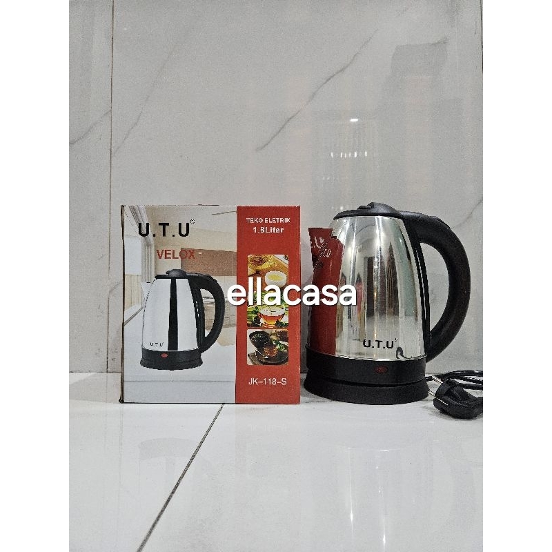 Ceret Listrik UTU Velox 1.8L / Ceret Listrik Masak Air Panas
