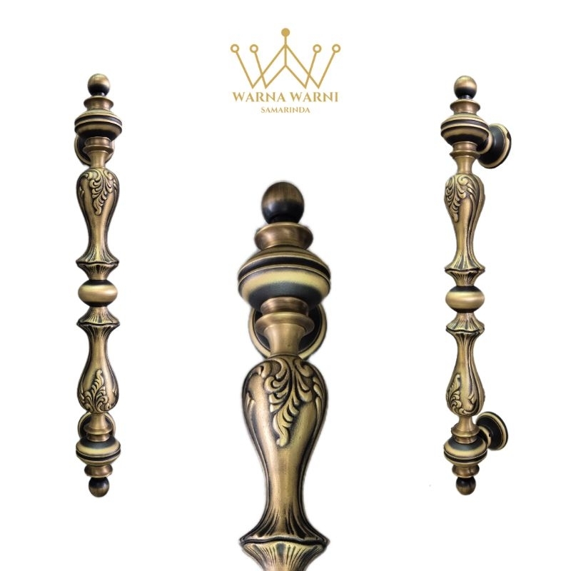 Handle Pintu Ukir NAPOLEON Pion Yoyo Bowling XL 58cm