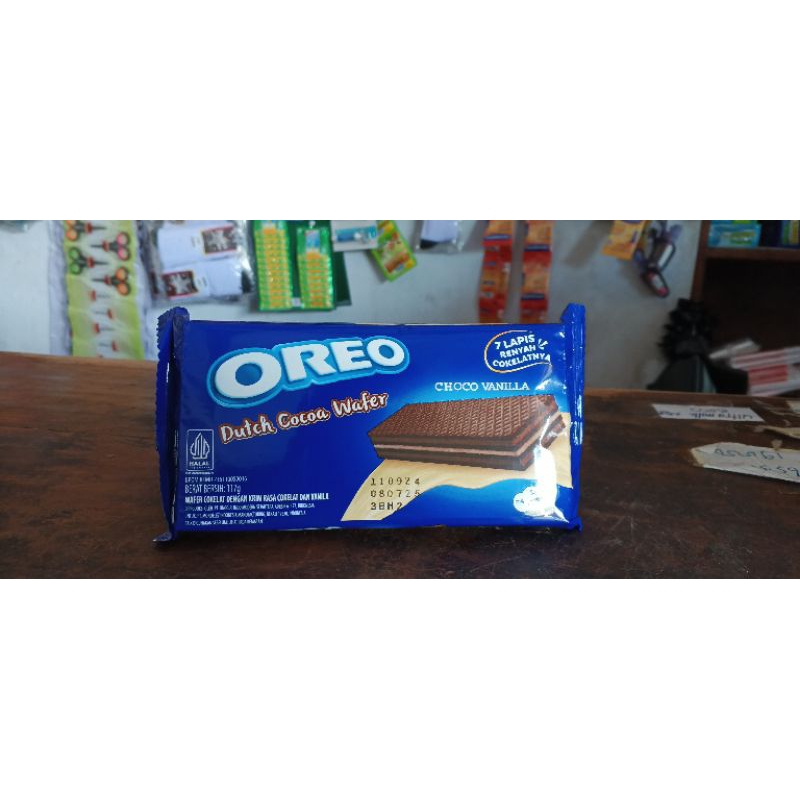 

OREO DUTCH COCOA WAFER CHOCO VANILLA 117gr