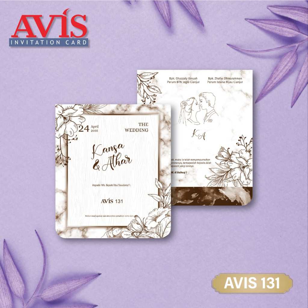 

CETAK UNDANGAN AVIS 131
