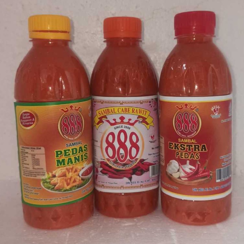 

saus sambal 888 350ml