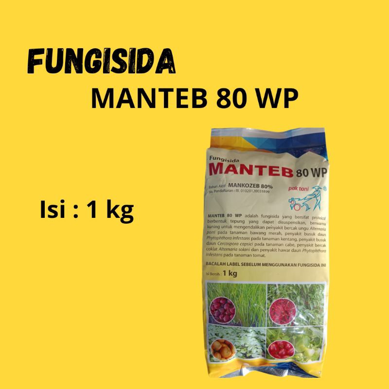 Fungisida MANTEB 80 WP