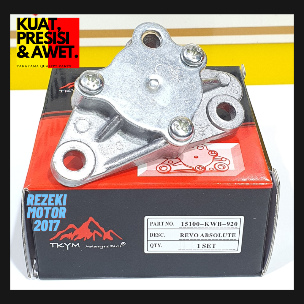 POMPA OLI ASSY HONDA BLADE , REVO ABSOLUTE , SUPRA 125 FI INJEKSI , BLADE 125 FI MEREK TAKAYAMA