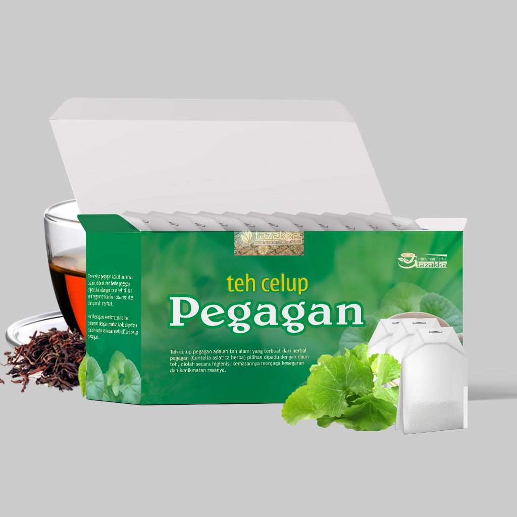 

Teh Celup PEGAGAN Tazakka Asli Siap Saji Halal BPOM asli.