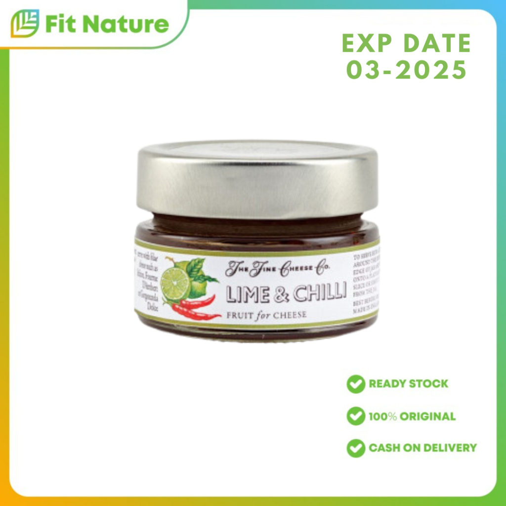 

Selai Roti Buah Lemon Cabai The Fine Cheese Co Fruit For Cheese Lime & Chilli 113gr