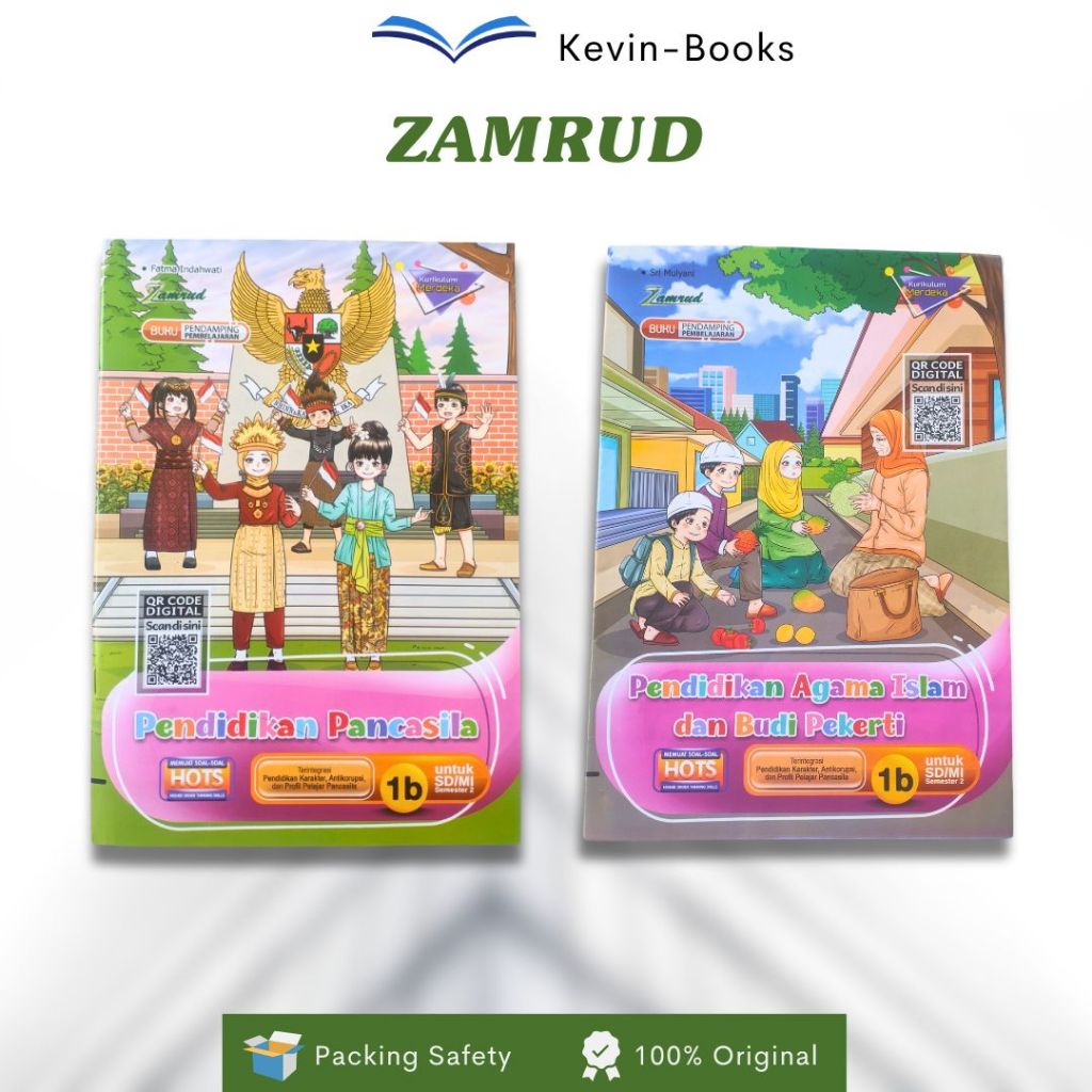 LKS ZAMRUD KELAS 1 SD/MI Semester 2 KURIKULUM MERDEKA|Matematika|IPA|PKN|B.Indonesia