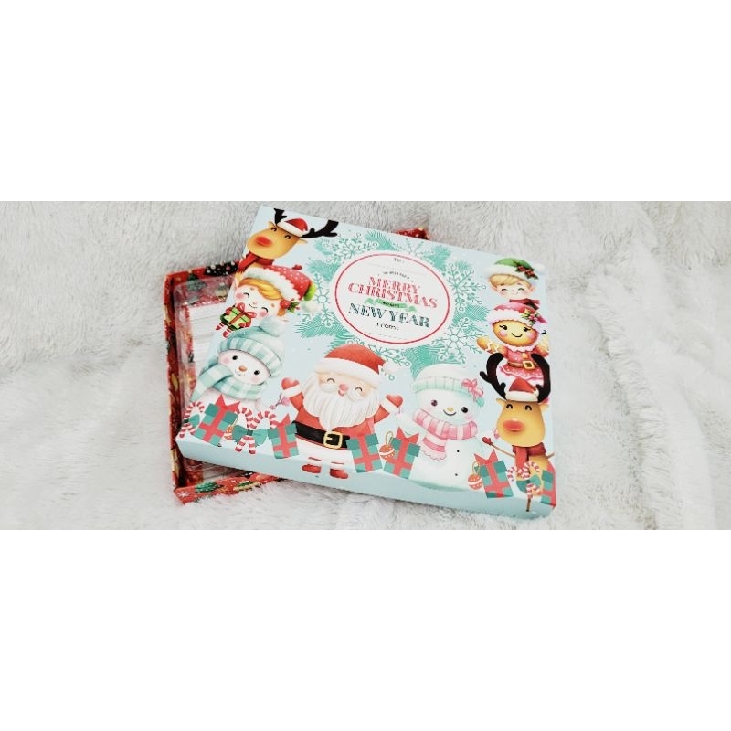 

Snow box dus sekat mika nastar