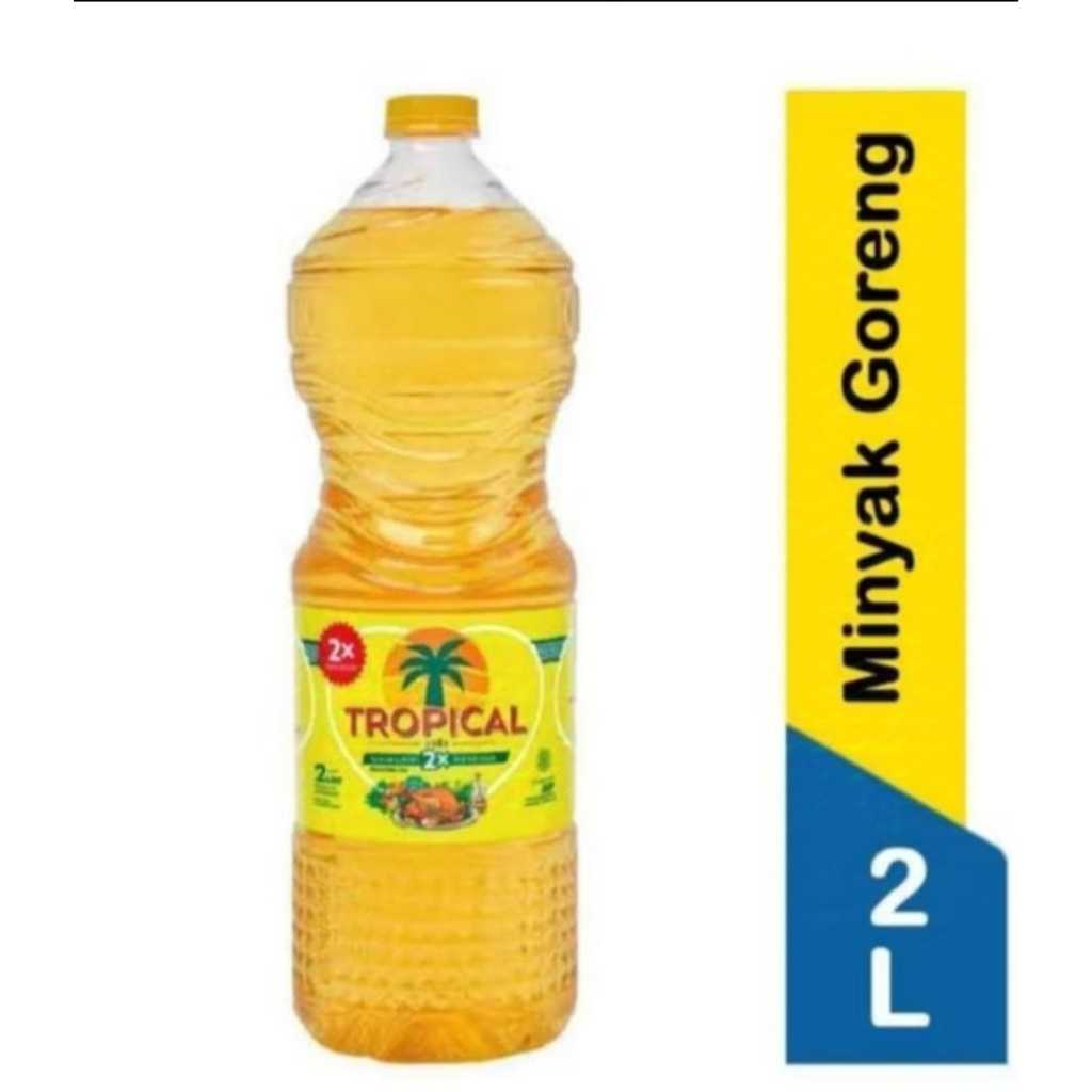 

Tropical Minyak Goreng 2 Liter ORIGINAL x 6 FREE 1 SANTAN SASA 200ml / Tepung Sasa