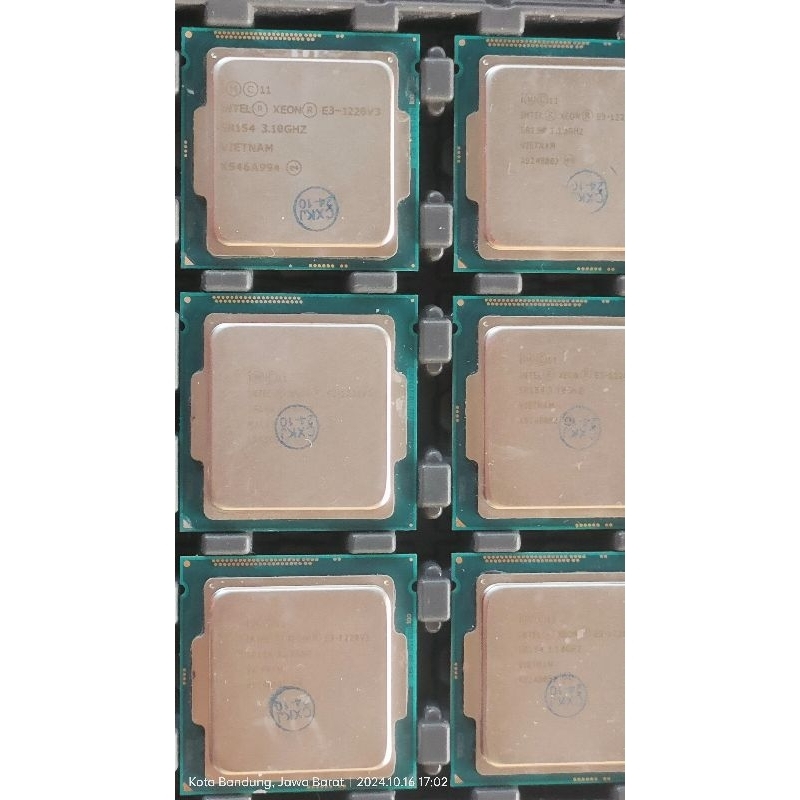 Processor Intel Xeon E3 1220V3 ( L3 8mb ) LGA 1150 NO IGPU bukan i5 4690 i7 4770