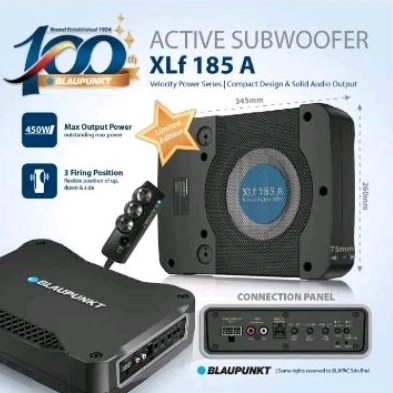 Subwoofer Aktif Blaupunkt XLF 185 A - Subwoofer Kolong Aktif Blaupunkt XLF 185 A - Bass Kolong Blaup