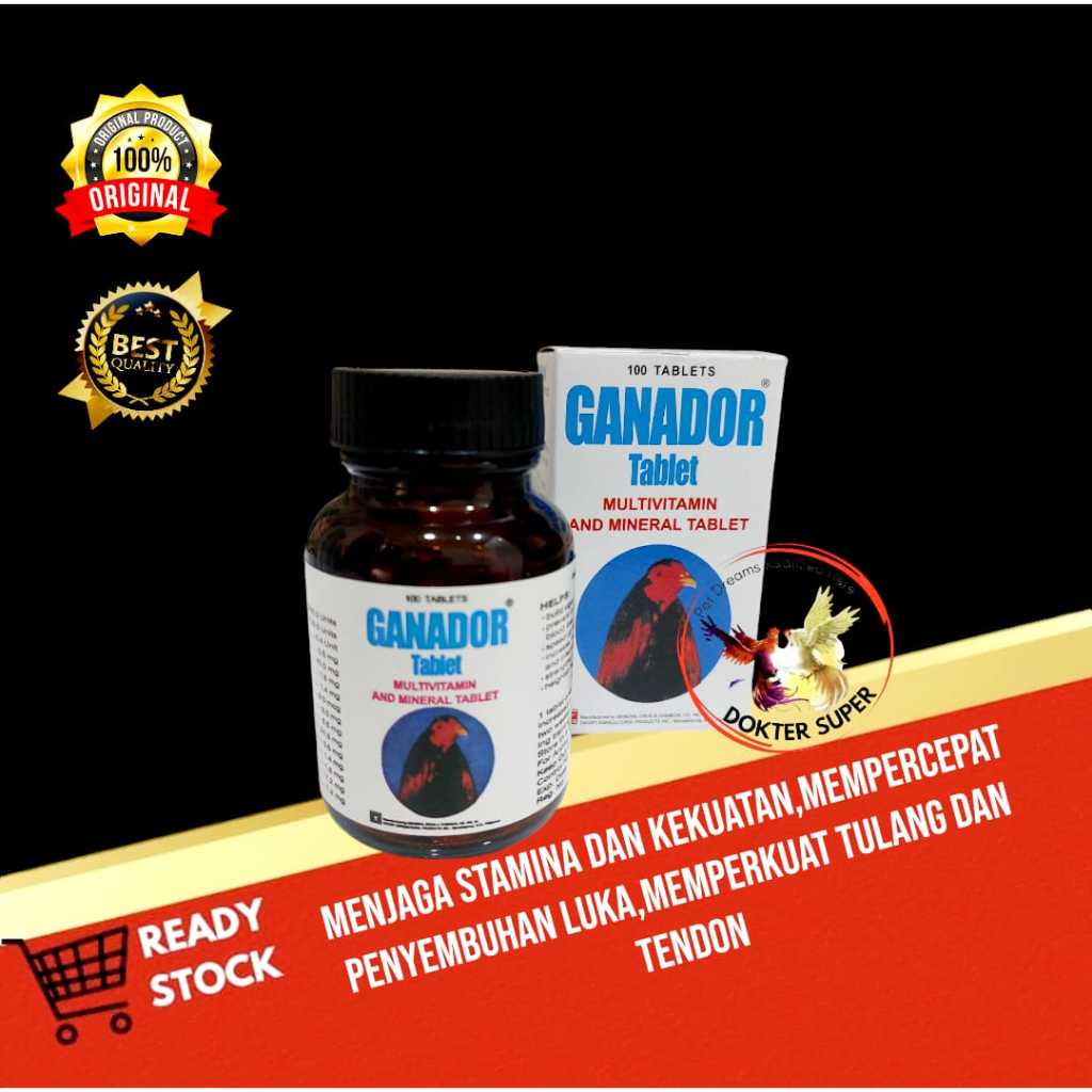 GANADOR, botol 100 tablet