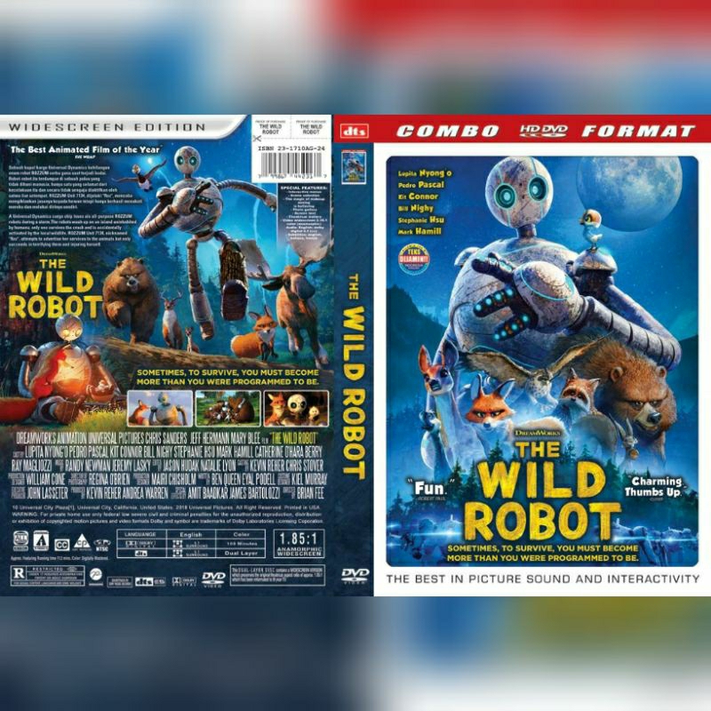 DVD The Wild Robot 2024