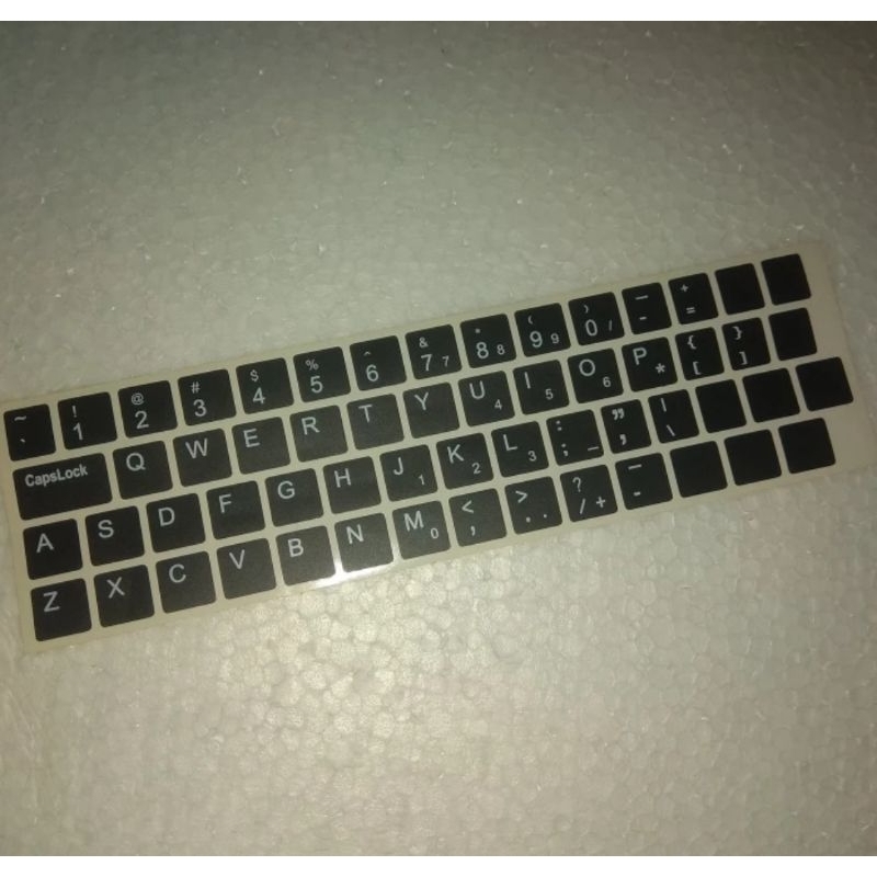 Stiker Keyboard Laptop Dell Sticker Keyboard Laptop Dell 5290