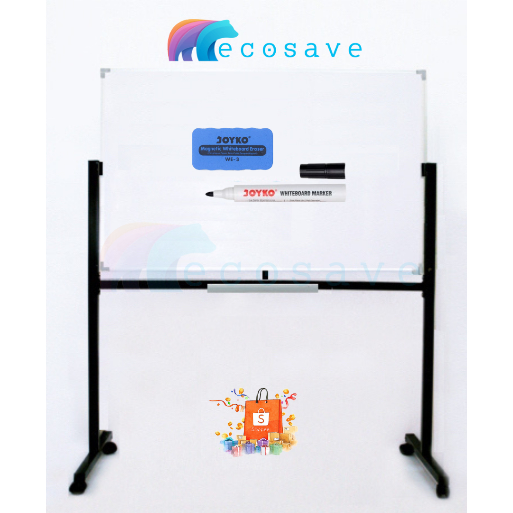 

Papan Tulis Whiteboard Standing Single Face Non Magnetic White Board Kaki Non Magnetik Satu Muka Beroda 45x60 60x90 60x120 80x120 90x120 90x150 90x180 100x150 100x180 100x200 120x120 120x180 120x200 120x240cm