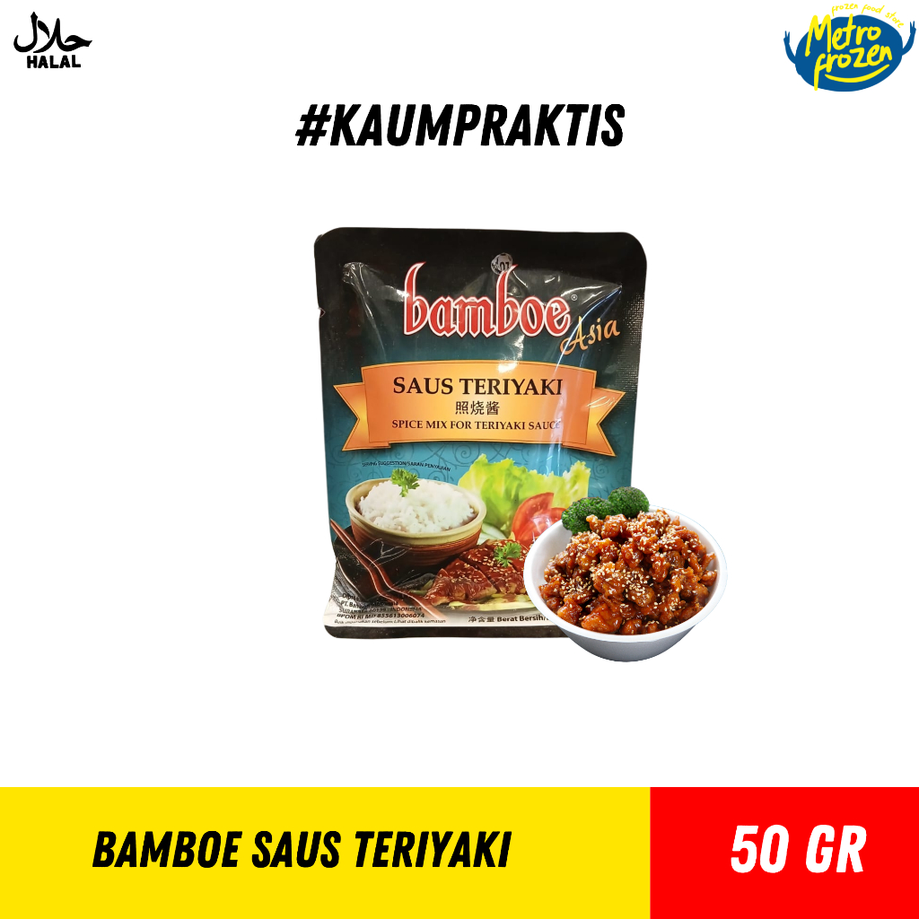 

BAMBOE Saos Teriyaki 50gr