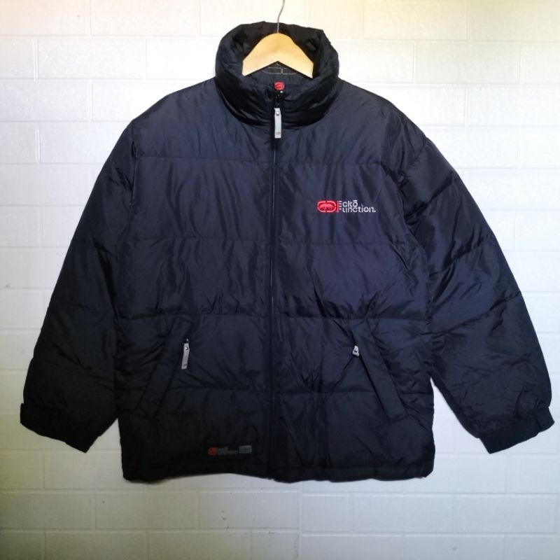 548. Jaket Ecko Function Bulu Angsa  Size M Tag/XL  P73  LD122